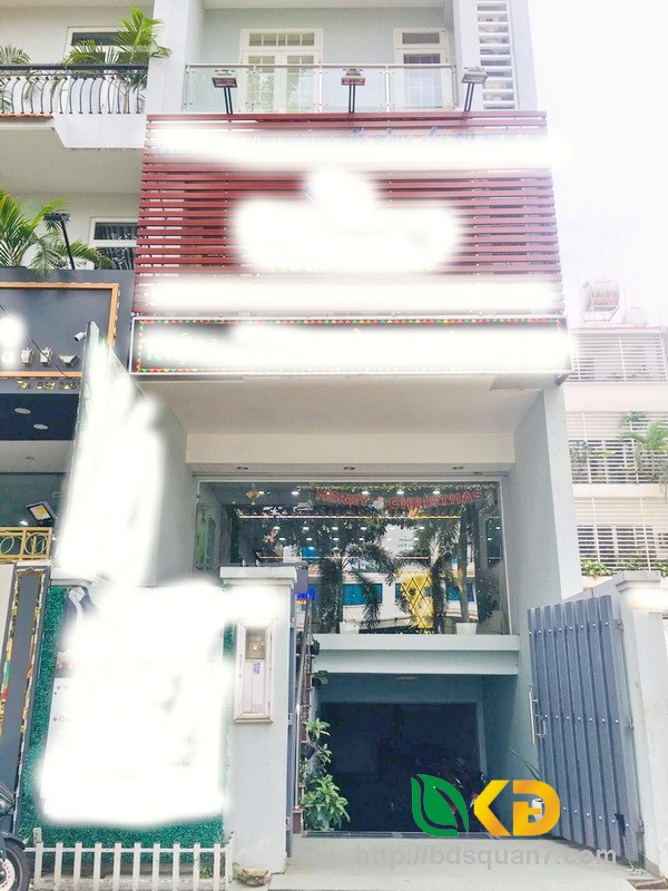 Cho thuê nhà nguyên căn mặt tiền đường Nguyễn Thị Thập quận 7.
